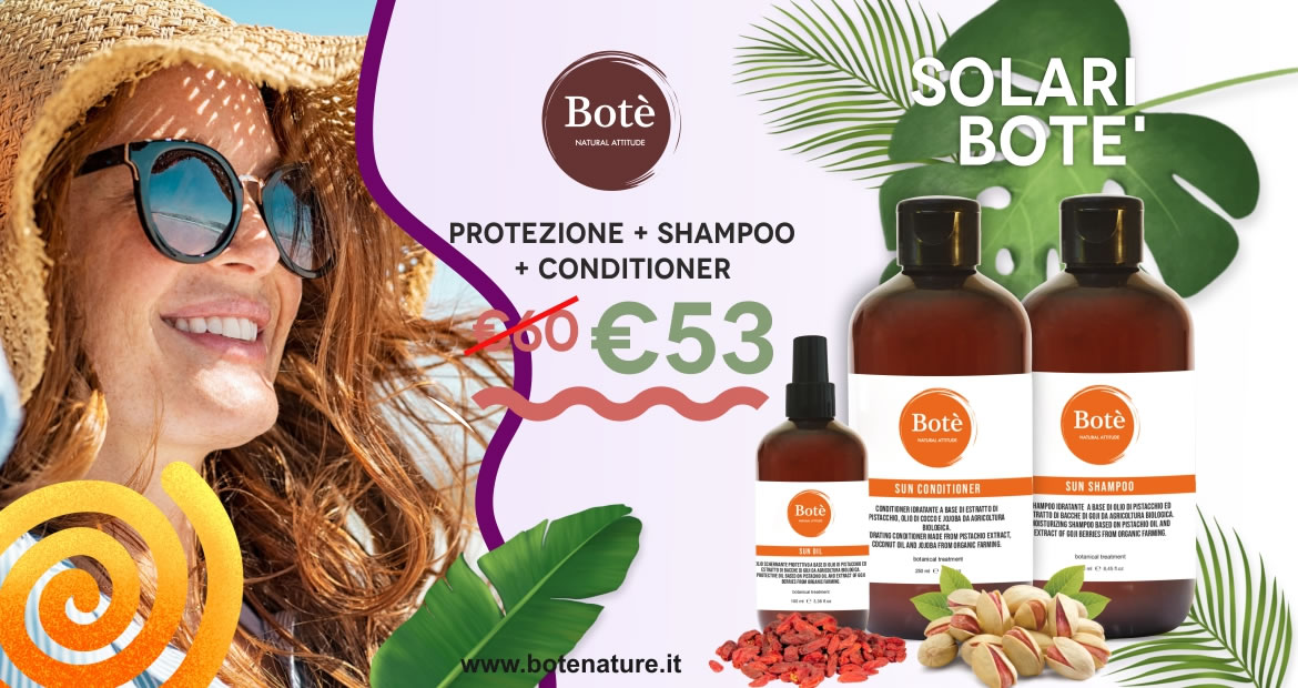 Visualizza la promozione Proteggi e rinforza i tuoi capelli d'estate!